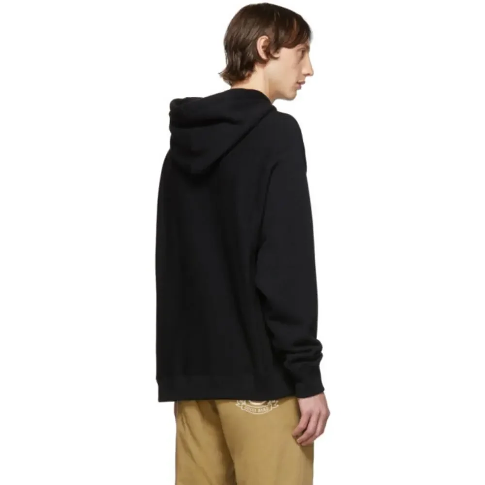 🔴 Gucci Tennis Hoodie - Black French Terry L